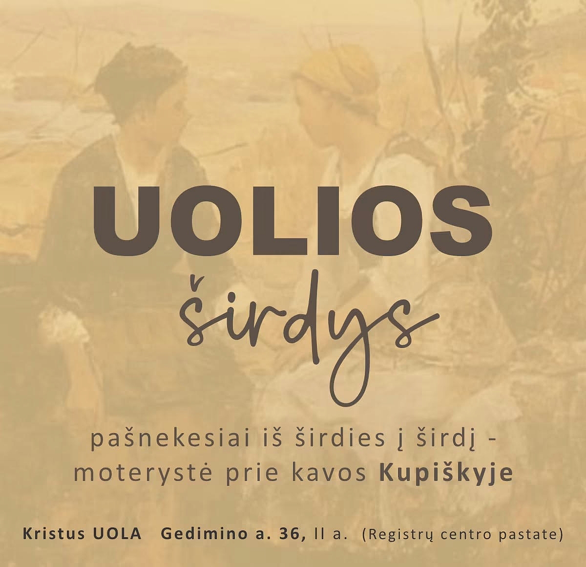 Moterų susitikimas tema „Vidinė ramybė